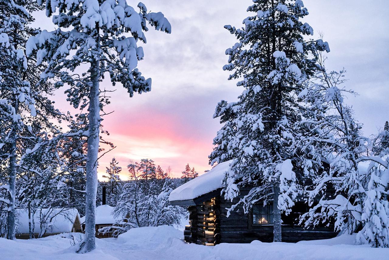 Polar Aurora Cabins Саариселькя Экстерьер фото